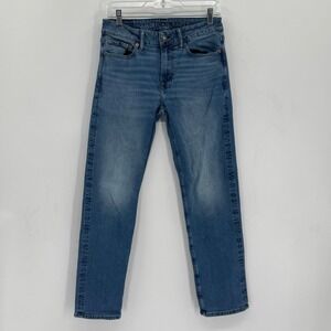 American Eagle Airflex+ Original Straight Jeans Men Size 29x30 Medium Wash
